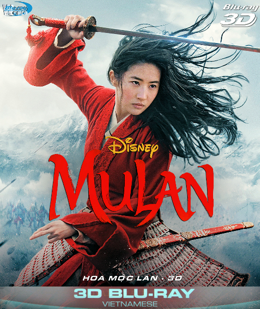 Z325. MULAN 2020  -  HOA MỘC LAN  3D25G  (DTS-HD MA 7.1) 3D USA